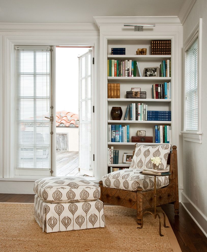 8 Foot Bookshelf   Mediterranean Home Office  and Bookshelf Double Doors Matching Furniture Patio Sisal Rug