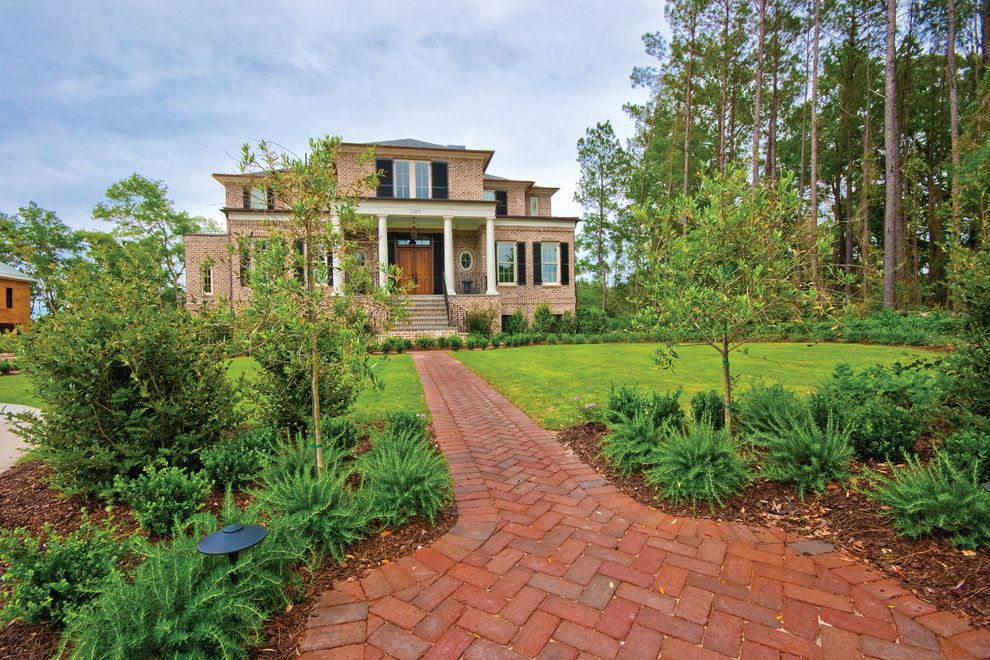 Brickman Landscaping   Traditional Exterior Also Charleston Charleston Home Design Magazine Coastal Design Exteriors Home Outdoor Living Photography by Patrick Brickman Style