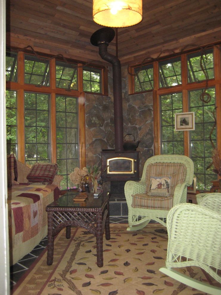 Burns Pest Elimination with Eclectic Living Room Also Outdoors Rustic Screened in Wicker Woodsy