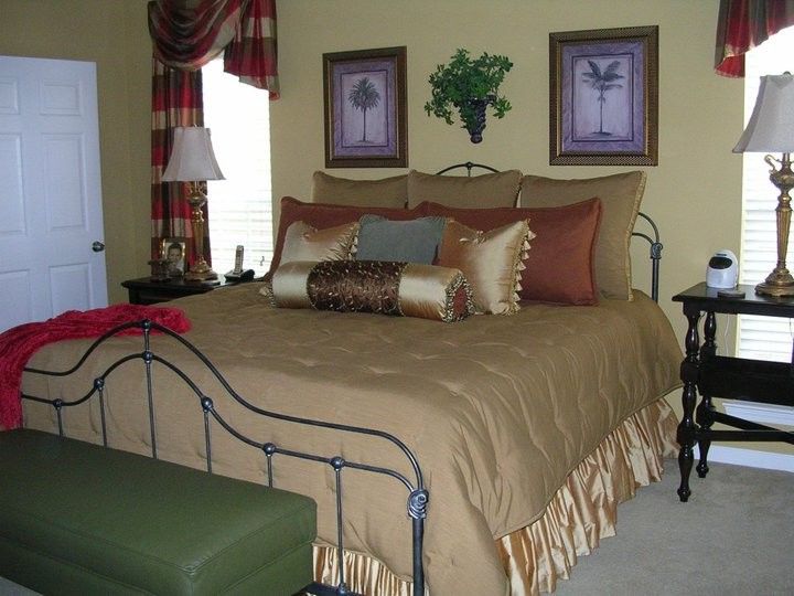 Distinctive Fabrics   Traditional Bedroom  and Traditional