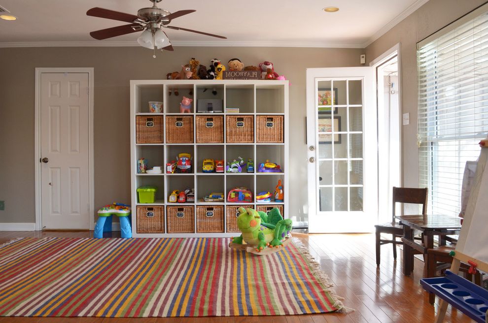 Ikea Kids Rugs Traditional Kids And Bright Ceiling Fan Children Colors Cubby Holes Expedit Ikea Kids Kids Playroom Labels Penant Play Room Rumpus Shelves Striped Rug Tan Walls Toy Organization Toy Storage,Indoor Plants Indirect Sunlight