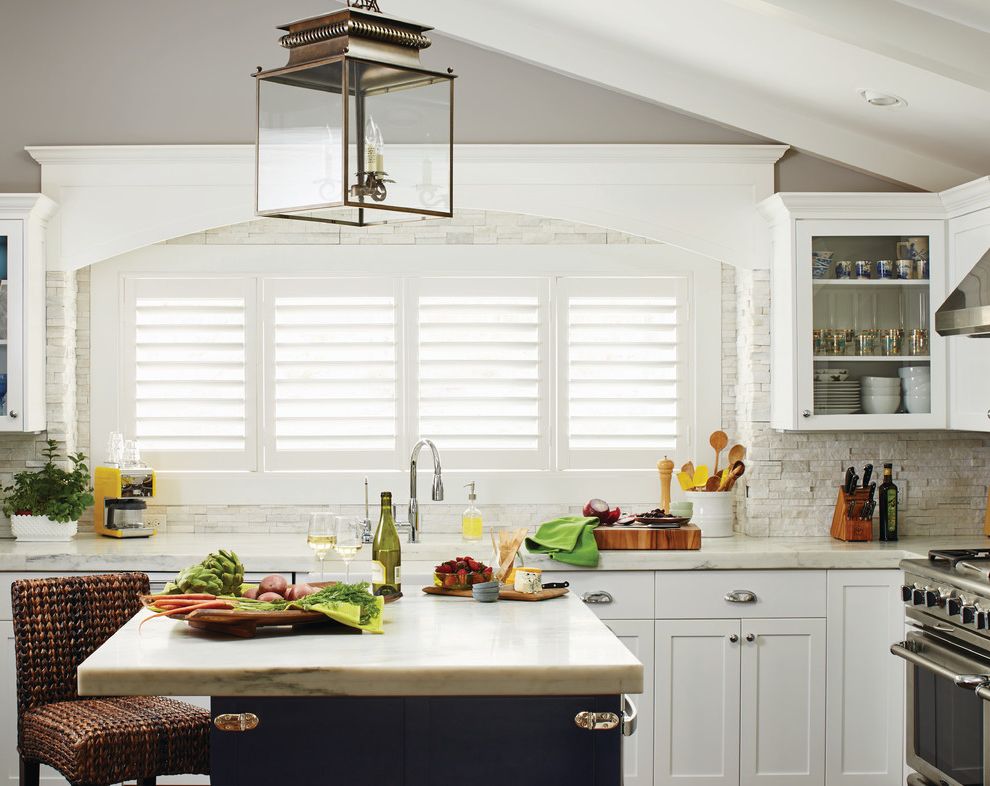 Movement Mortgage Reviews   Contemporary Kitchen  and Interior White Shutters Kitchen Appliances Kitchen Island Lighting Kitchen Islands Carts Plantation Shutters Shutters White Cabinets White Shutters