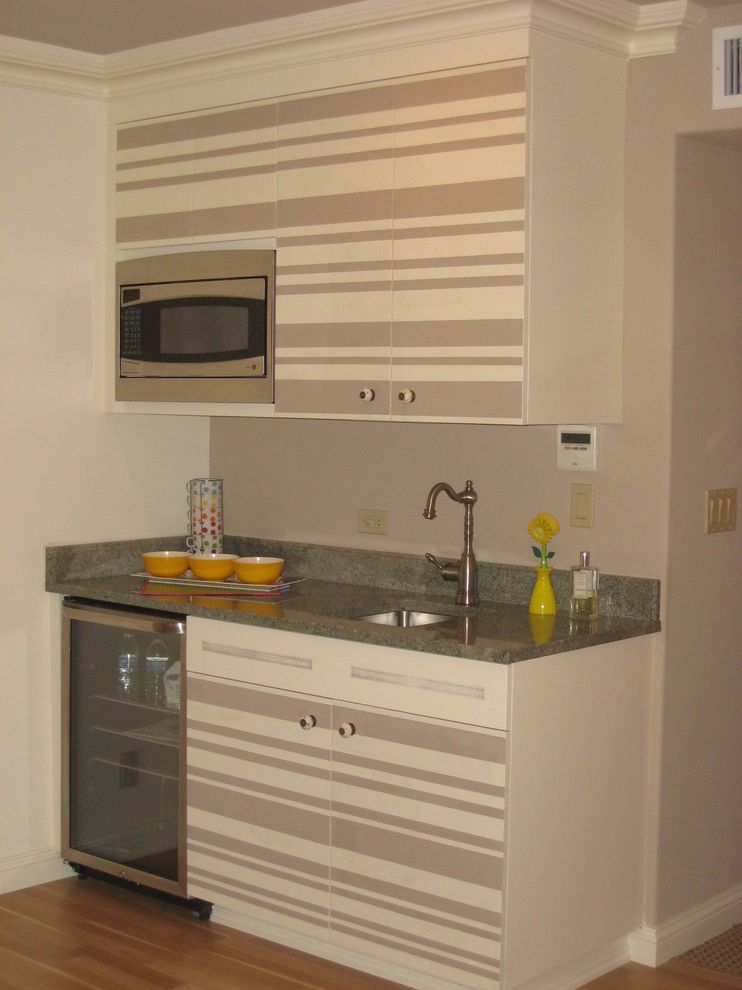 Phoenix Dream Center with Contemporary Bedroom and Contemporary Sleek Kitchenette Small Kitchen