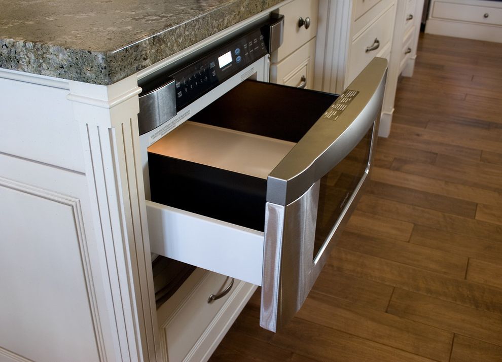 Sharp Micro Drawer   Traditional Kitchen  and Traditional