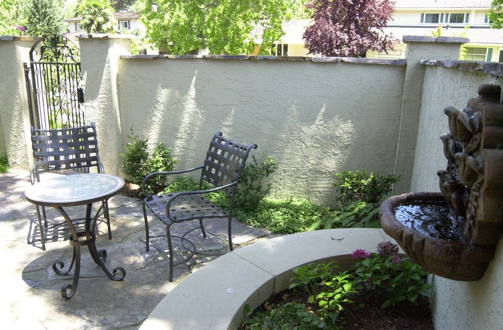 The Pointe at Ramsgate   Traditional Patio Also Curves Fountains Patio Stucco
