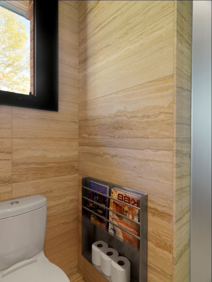 Toto Cst412mf with Rustic Bathroom  and Bathroom Storage Magazine Rack Magazine Storage Stone Tile Tile Wall