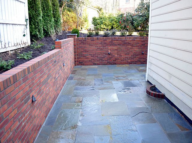 Tuckahoe Landscaping with  Landscape  and Brick Outdoor Patio Brick Wall Outdoor Landscape Shruberry