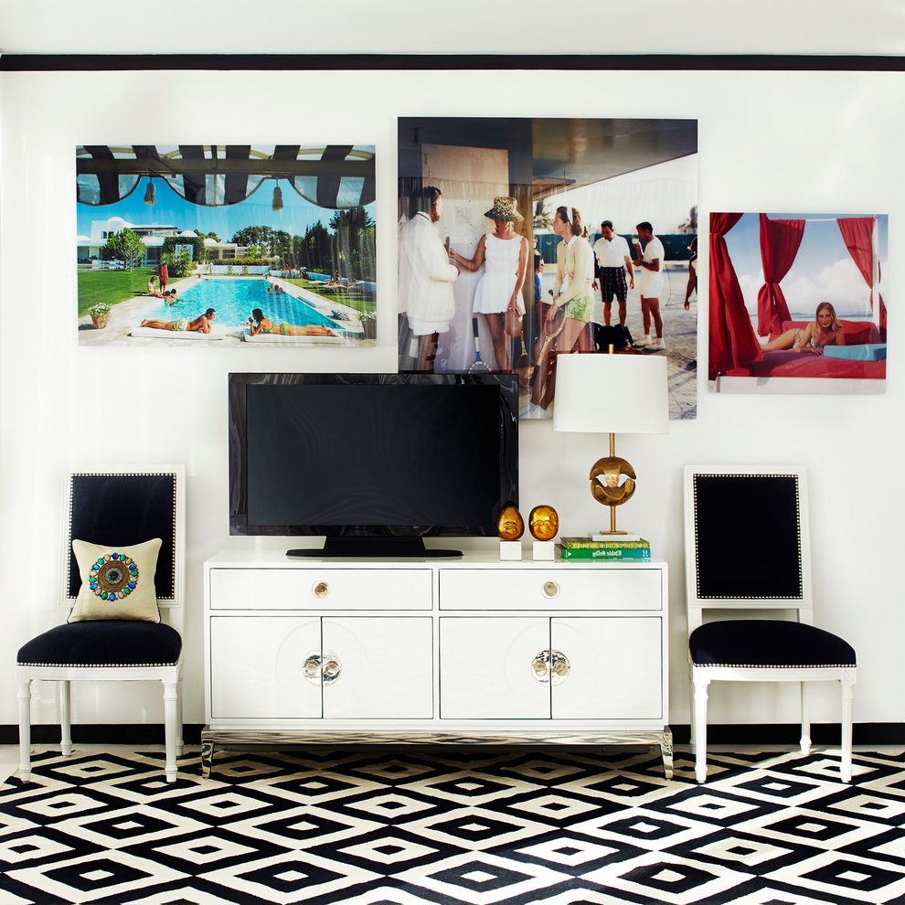 Slim Aarons Prints with Transitional Living Room Also Transitional