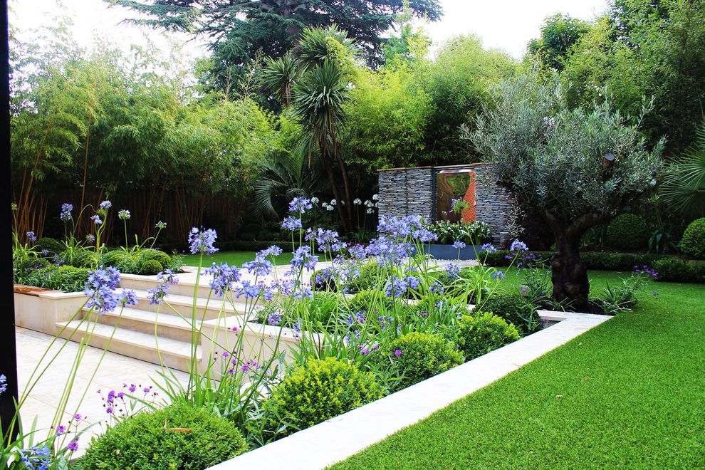 C&s Nursery with Contemporary Landscape  and Contemporary Garden Garden Design Garden Flowers Natural Stone Paved Garden Purple Flowers Tropical Garden