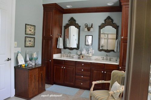 D Lawless Hardware with Traditional Bathroom  and Bathroom Makeover Cut Glass Knobs Glass