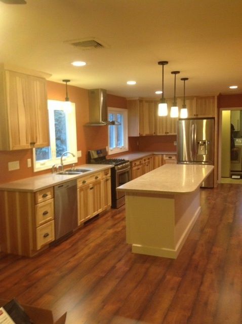 $keyword Kraftmaid Mission Hickory (natural) Kitchen $style In $location