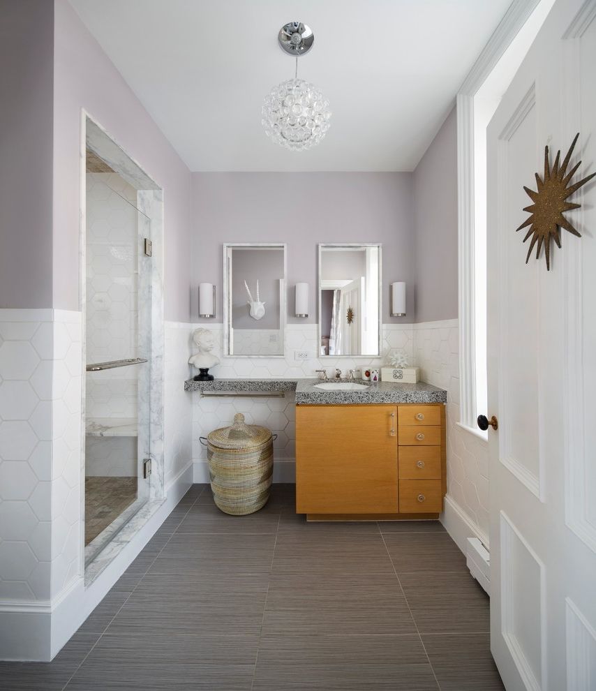 Cool White vs Daylight with Transitional Bathroom Bath Photos Also Transitional Bathrooms